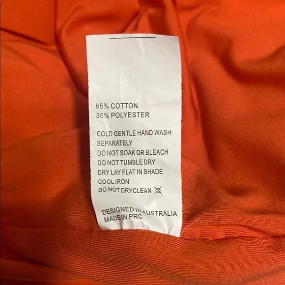 Hello Molly Bright Orange Ruched Draped Bodycon Mini Dress Summer Vacation Vixen